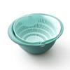 1Pc Multipurpose Kitchen Nesting Bowl Set for Vegetables Fruits Salad Cleaning Washing Draining view 1