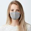 True Face Mask Washable Reusable Breathable Fabric Mask 10 Pcs Grey Colour Pack view 1