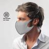 True Face Mask Washable Reusable Breathable Fabric Mask 10 Pcs Grey Colour Pack view 2