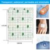 100PCS Waterproof Bandage Tattoo Aftercare Wrap, Transparent Stretch Adhesive Bandages, Clean Dressing Film Plaster for Skin Healing Protective & Keeping Wound Dry (4  4.72 inches) view 3