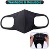 Boolavard Face Bandana Dustproof Facial UV Protective Multiple Layers Cover Reusable Washable for Women Men (6pc Black) view 2