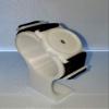 CGM Clips UK - Sensor Armband Holder/Protector Compatible with Freestyle Libre 1/2 (White/Black) view 2