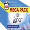 Lenor Tumble Dryer Sheets, 408 Sheets (34 x 12), Spring Awakening, Long lasting Freshness When Tumble Drying view 1