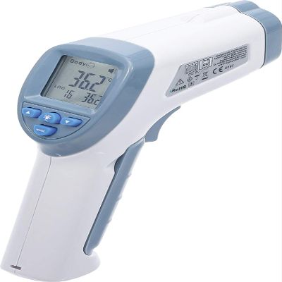BGS 6007 | Forehead thermometer | contactless, infrared | for People + Object Measurement | 0 - 100