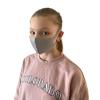 Washable Reusable Kids Grey Face Mask Dustproof Mouth Cover Covering For Boys Girls Children Outdoors Indoors Cycling Ski Protection view 2