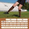 LEOSTEP 6 Pairs Compression Socks for Men & Women, Everyday Support for Travel, Work & Active Lifestyle, Comfortable Breathable Stockings Hiking Travel & Flight Socks view 2