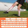 LEOSTEP 6 Pairs Compression Socks for Men & Women, Everyday Support for Travel, Work & Active Lifestyle, Comfortable Breathable Stockings Hiking Travel & Flight Socks view 2