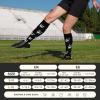 LEOSTEP 6 Pairs Compression Socks for Men & Women, Everyday Support for Travel, Work & Active Lifestyle, Comfortable Breathable Stockings Hiking Travel & Flight Socks view 2