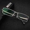 CAOXN Mens Pure Titanium Reading Glasses, Ultra Light Full Frame Anti Blue Light Classic Presbyopia Hyperopia Eyeglasses with Diopters,+2.00 view 2