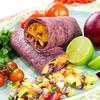 Beetroot Flavoured Tortilla Wraps 12" (30cm) x 18 - SPICESontheWEB view 1