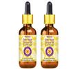 Deve Herbes Natural Extra Virgin Coconut Oil (Cocos nucifera) with Glass Dropper Cold Pressed (Pack of Two) 100ml X 2 (6.76 oz) view 1