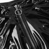 Women's Lingerie Sets Babydoll Womens Femme Wetlook Sexy Costumes Clubwear Vest for Evening Party-Black_S view 4