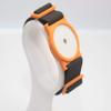 CGM Clips UK - Sensor Armband Holder/Protector Compatible with Freestyle Libre 1/2 (Orange/Black) view 3