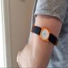 CGM Clips UK - Sensor Armband Holder/Protector Compatible with Freestyle Libre 1/2 (Orange/Black) view 4