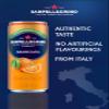 San Pellegrino Italian Sparkling Drinks Tastefully Light Sparkling Orange Canned Soft Drink 12 x 330ml | 64k Cals per Can view 3