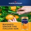 San Pellegrino Italian Sparkling Drinks Tastefully Light Sparkling Orange Canned Soft Drink 12 x 330ml | 64k Cals per Can view 4