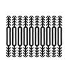 10pcs Face Cover Extenders Flexible Adjustable Band Hook Mask Holder Straps Soft Rubber for Ear Protection (Black) view 1