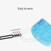 10pcs Face Cover Extenders Flexible Adjustable Band Hook Mask Holder Straps Soft Rubber for Ear Protection (Black) view 3