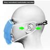 10pcs Face Cover Extenders Flexible Adjustable Band Hook Mask Holder Straps Soft Rubber for Ear Protection (Black) view 4