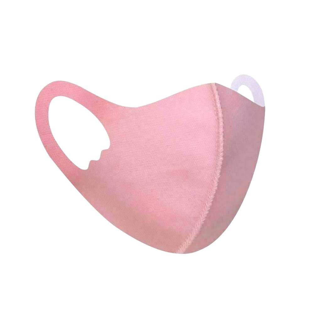 Kids Childrens Face Mask, Reusable Washable Bandana, Protective Face Cover Breathable & Safety Mask, Anti-Pollution, Anti - Dust Mask for Running, Cycling, Pink, 5pcs