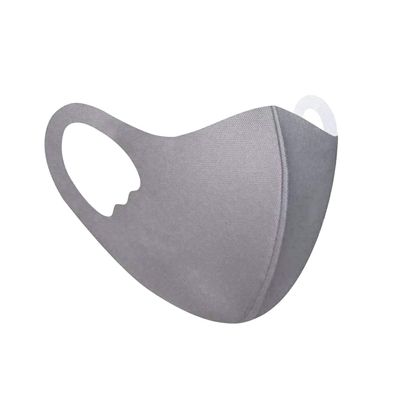 Kids Childrens Face Mask, Reusable Washable Bandana, Protective Face Cover Breathable & Safety Mask, Anti-Pollution, Anti - Dust Mask for Running, Cycling, Grey, 5pcs