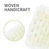 EXCEART Natural Jade Eye Mask Hand-Woven Sleep Mask Cooling Spa Patch for Eyes Dark Circles Relief and Eye Pain Soothing view 2