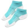 LTP Antibacterial Silver Sneaker Socks Sports Socks Short Socks Unisex for Diabetes Patients and Problem Feet (Size S = EU 35-37, Turquoise/White) view 1
