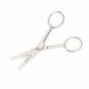 MHLE Beard Care Beard, Nose and Ear Scissors, Facial Hair Scissors with Rounded Tips, Rustproof, Matt, Stainless Steel view 2