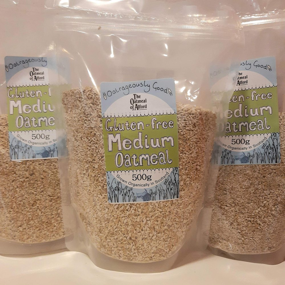 1.5 kg Gluten Free Scottish Medium Oatmeal from Oatmeal of Alford