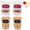 Jaiccha Ghasitaram Bhaidooj Gifts - Pack of 4 Shakkar Pada and Methi Mathi Pouches view 1