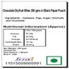 Jaiccha Ghasitaram Bhaidooj Gifts - Chocolate Dryfruit Bites 200 GMS in Black Paper Pouch view 2