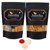 Jaiccha Ghasitaram Bhaidooj Gifts - Best of 2 Assorted Bites 200 GMS and Butter Chakli Sticks 100 GMS Pouch view 1