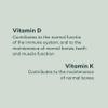 Vitamin D3 K2 Drops 4000IU - 30ml Bottle view 2