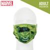 Marvels Hulk Gathered Face Cover  Adult view 2