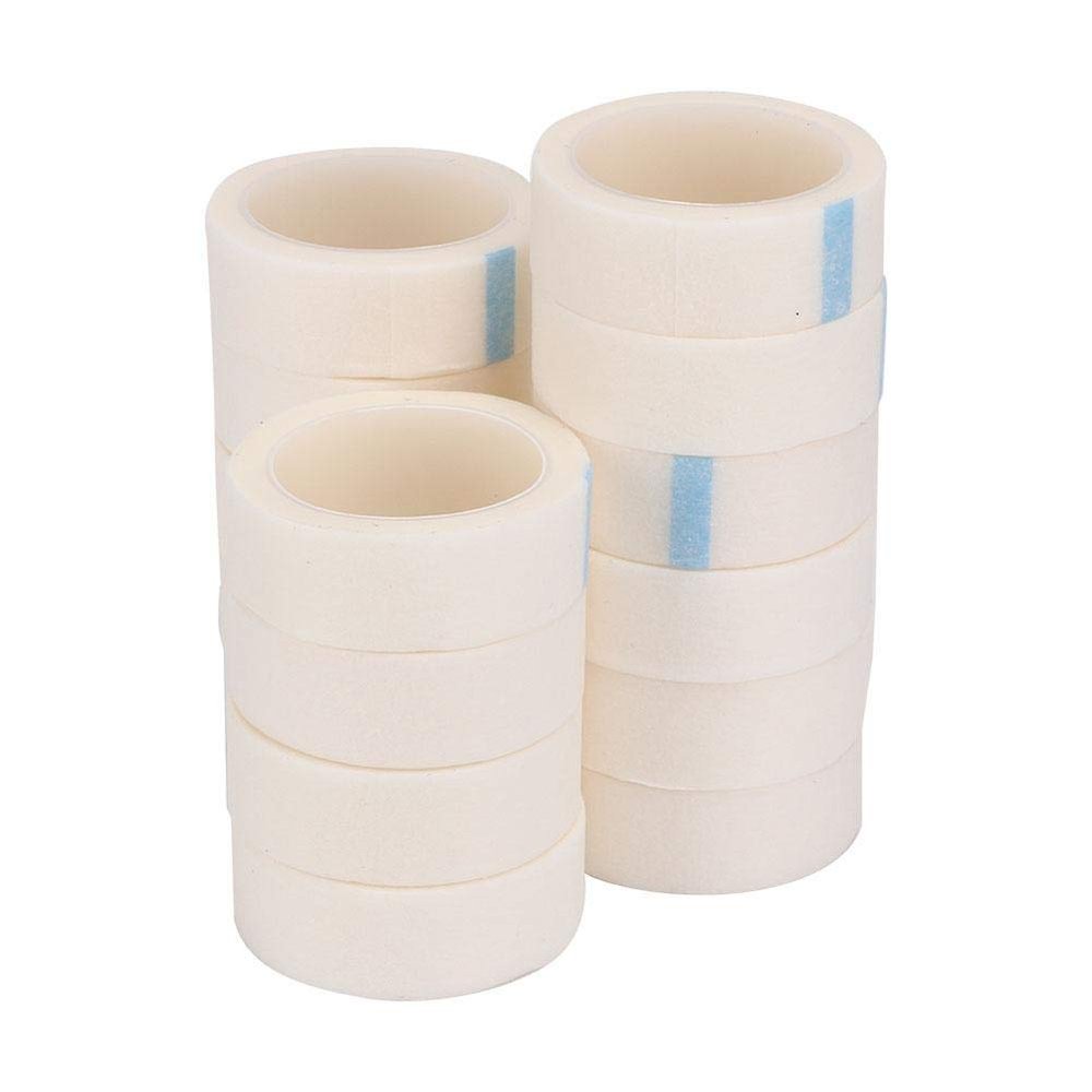 15pcs Disposable Cohesive Tattoo Bandage, Tattoo Aftercare Non-Woven Fabric Breathable Adhesive Dressing Fixation Tape Tattooing Supplies 1.25cm x 4.5m