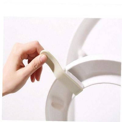 1pc Household Toilet Seat Lifter Toilet Seat Cover Lifter Handle Avoid Touching Hygienic Clean Supplies