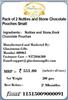 Jaiccha Ghasitaram Bhaidooj Gifts - Pack of 2 Nutties and Stone Chocolate Pouches Small 200 GMS view 3