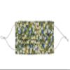 Liberty print face mask handmade in London (Mitsi Green) view 2
