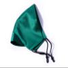 HABAC STUDIO - 100% Mulberry Silk Face Masks Reusable Black Face Masks Washable UK Face Covering for Women Mens Face Masks Silk Mask Nose Wire Adjustable Unisex Wedding Special Occasion. (Green) view 2