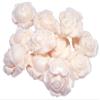 12 Rose Buds Flower Cupcake Cake Topper Decorations (Ivory) view 1