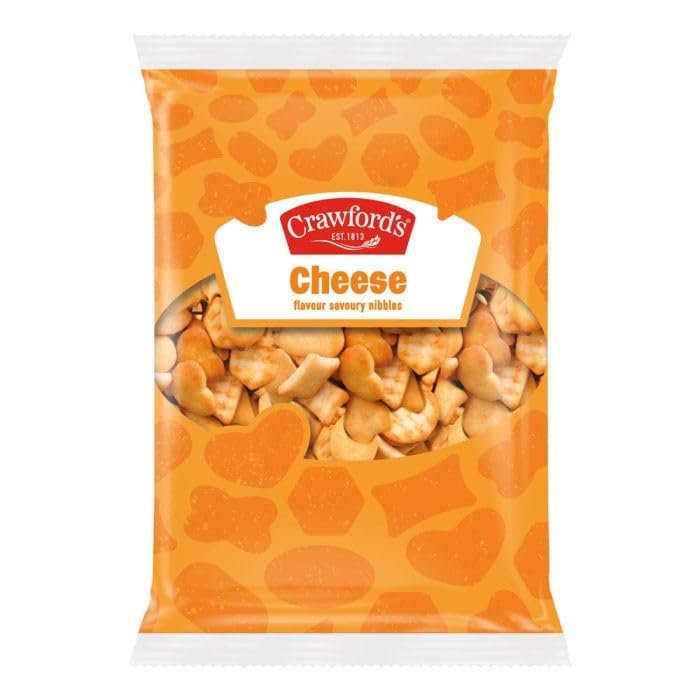3 Bags of Crawford's Cheese Savouries 325g