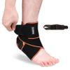 1 Pack Adjustable Ankle Brace for Women and Men-Ankle Support Brace for Sprained Ankle,Plantar Fasciitis,Achilles Tendon-Compression Ankle Wrap for Volleyball,Running,Tennis -Universal Size fits All view 1