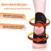1 Pack Adjustable Ankle Brace for Women and Men-Ankle Support Brace for Sprained Ankle,Plantar Fasciitis,Achilles Tendon-Compression Ankle Wrap for Volleyball,Running,Tennis -Universal Size fits All view 3