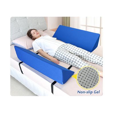 AOSSA Bed Railing Foam Bolsters Bed Rails for Elderly Adults Bedrails Safety Guard Soft Bed Side Rail Pads Hospital Seniors Medical Bumper Wedges Cushions Padding Rails Bed Fall Protector - 1 Pair