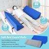 AOSSA Bed Railing Foam Bolsters Bed Rails for Elderly Adults Bedrails Safety Guard Soft Bed Side Rail Pads Hospital Seniors Medical Bumper Wedges Cushions Padding Rails Bed Fall Protector - 1 Pair view 2