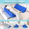 AOSSA Bed Railing Foam Bolsters Bed Rails for Elderly Adults Bedrails Safety Guard Soft Bed Side Rail Pads Hospital Seniors Medical Bumper Wedges Cushions Padding Rails Bed Fall Protector - 1 Pair view 3