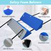 AOSSA Bed Railing Foam Bolsters Bed Rails for Elderly Adults Bedrails Safety Guard Soft Bed Side Rail Pads Hospital Seniors Medical Bumper Wedges Cushions Padding Rails Bed Fall Protector - 1 Pair view 4