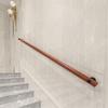 MYAOU Hand Rails for Indoor Stairs, Beech Wooden Handrail Wall Mounted Safety Support Poles with Installation Kit for Elderly, 50-300cm view 1