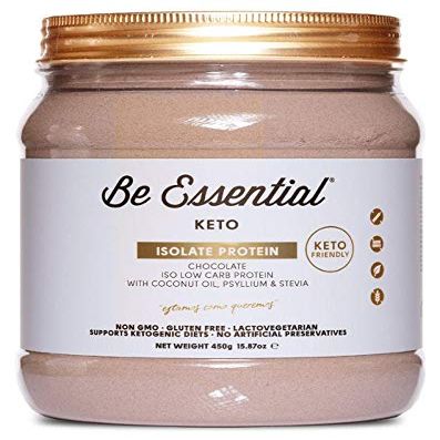 BE ESSENTIAL Keto Protein Chocolate 450G, Black, Standard