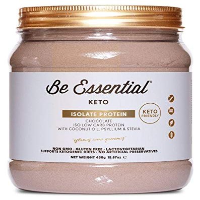 BE ESSENTIAL Keto Protein Chocolate 450G, Black, Standard